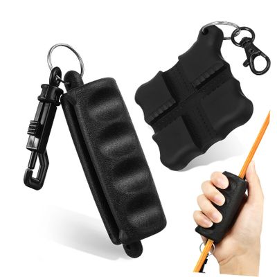 FELTECHELECTR Arrow Remover Bow Puller Arrow Puller Gripper Rubber Remover for Targets Keyring