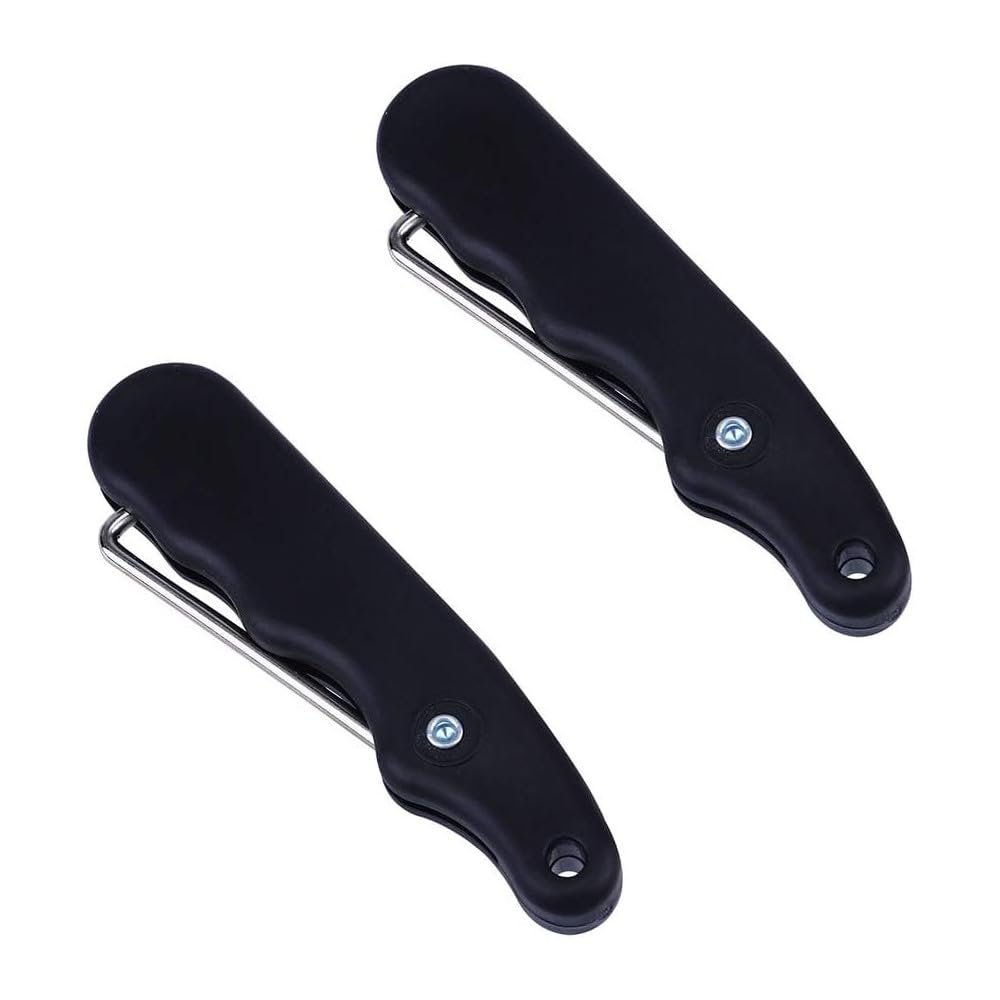 Skate Lace Tightener, 3.74in* 0.6in Sports Folding Lace Tightener Ice Skating Shoes Lace Tightening Tool for Ice Skates Shoes Hockey Ice Skate Shoes Trampoline Spring Hook