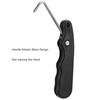 Skate Lace Tightener, 3.74in* 0.6in Sports Folding Lace Tightener Ice Skating Shoes Lace Tightening Tool for Ice Skates Shoes Hockey Ice Skate Shoes Trampoline Spring Hook view 4
