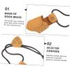 Outanaya Finger Guard Protector for Thumb Ring Portable Anti-Slip Reusable Material Traditional Accessory view 4