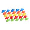 BESPORTBLE 25pcs Multi-Function Soccer Training Cones for Agility Drills Brightly Colored Obstacle Markers for Football and Sports Practice for Boys and Girls and Teams view 1