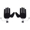 Glove Heating Sheet, 5 Finger Ultra Thin Efficient 3 Temperature Adjustable Electric Heating Gloves Pads for Hiking for Indoors view 1