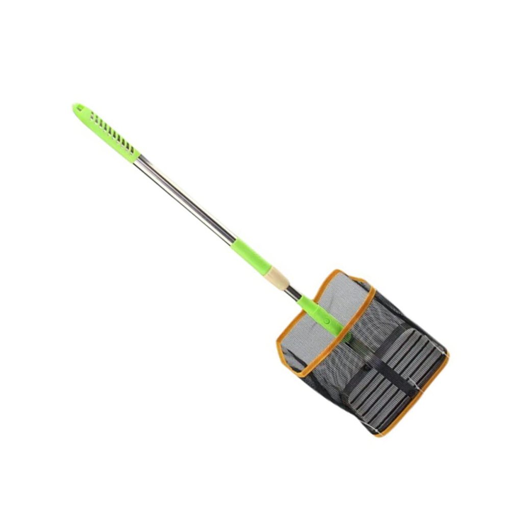 BESPORTBLE Tennis Ball Picker Catcher Net Long Handle Easy to Use Collect Balls Fast Great for Playgrounds and Sports Courts Random Color