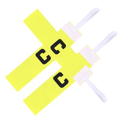STOBOK 3pcs Portable Captain Armbands Wear-Resistant Arm Bands for Soccer Basketball and Team Sports Youth Elastic Armbands for Improved Teamwork and Visibility