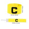STOBOK 3pcs Portable Captain Armbands Wear-Resistant Arm Bands for Soccer Basketball and Team Sports Youth Elastic Armbands for Improved Teamwork and Visibility view 2
