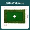 Floating Golf Game, Floating Chipping Green Mat with Stainless Steel Hole Cups, Portable Floating Golf Green for Pool, Fun to Play All Day, Perfect Golf Gift for Friend Family Golfers view 4