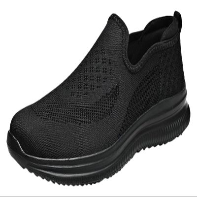 Men's Breathable Loafers Men's Casual Non-Slip Walking Shoes Slip On Comfortable Non-Slip Lightweight Casual Shoes (Color : Black1, Size : 10)