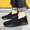 Men's Breathable Loafers Men's Casual Non-Slip Walking Shoes Slip On Comfortable Non-Slip Lightweight Casual Shoes (Color : Black1, Size : 10) view 3