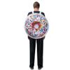 KalcyKizz Adult Donut Costume, One Size (White) view 2