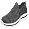 Men's Breathable Loafers Men's Casual Non-Slip Walking Shoes Slip On Comfortable Non-Slip Lightweight Casual Shoes (Color : Dark Gray, Size : 8.5) view 1