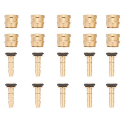 Wisecoco Olive Insert Hose, 10 Set Hydraulic Disc Brake Hose Olive Connector Insert for Replacement Part