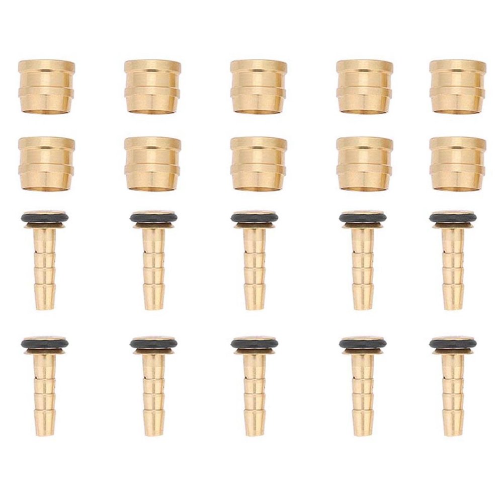 Wisecoco Olive Insert Hose, 10 Set Hydraulic Disc Brake Hose Olive Connector Insert for Replacement Part