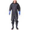 Hip Waders Integrated Zipper Waterproof Suit, Fishing Pants, Wading Boots, Hunting Wading Boots with Rubber Gloves (Color : Black2, Size : 10) view 1