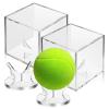 2 Sets Baseball Holder Display Case Golf Ball Displays for Memorabilia Baseball view 1