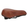 Bike Seat Comfort - PVC Leather Bike Seat Shock Absorption Bike Saddle Thicken Cushion - Bike Saddle Replacement with Wide Cushion for Peloton, Mountain Exercise Bikes, Universal view 2