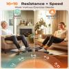 YOSUDA Under Desk Elliptical,Elliptical for Seniors Fully Assembled,Quiet & Portable Electric Seated Pedal Exerciser with 10 Level Resistances & Speeds,Remote Control view 2