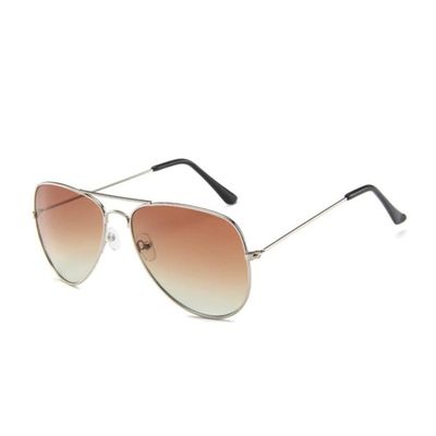 XLUMIO Gold Gradient Sunglasses Men Metal Sun Glasses For Women Light Blue Eyewear Vintage Shades,12,One size