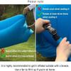 HaiChao Inflatable Lounger Sofa Air Chair Sofa Sleeping Bag Couch Air Sofa Bed for Lakes, Beaches, Garden, Camping (Purple) view 4
