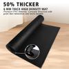 Bike Mat | 6mm, 30" x 72" Exercise Bike Mat/Treadmill Mat for Hardwood Floors or Carpet, Non-Slip Sweat-Proof Exercise Equipment Mat for Bike Trainer/Stationary Spin Bike/Indoor Cycling view 4