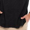 Maiyifu-GJ Men's Performance Gym Muscle Knit Vest Summer Solid Color Outdoor Tank Tops Sleeveless Workout Casual Vest (Black,Large) view 4