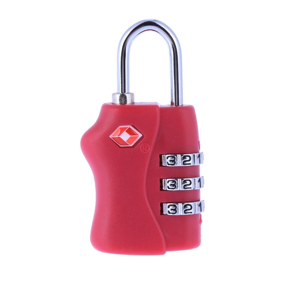 PACKOVE Password Lock 3 Lock TSA Approved Locks 3 Combination Lock Customs Lock