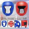 2 Pack Boxing Headgear Equipment Taekwondo Sparring Gear MMA Gear Muay Thai Boxing Safety Helmet Boxing Protective Gear for Men Women Beginner(Blue and Red) view 4