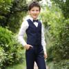 Boys Suit Kids Black Suits for Boys Dress Clothes Ring Brarer Suit Toddler Easter Outfits Size 14 view 4