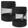 2Pcs Golf Balls Storage Bag,Nylon Mesh Golf Ball Bags, Golf Pouch Bags Golf Ball Pouch Drawstring Golf Tees Pouch Bag Golf Bag Organizer Golf Ball Holder view 1