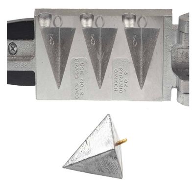 Do It Mold Pyramid Sinker Size: 3 Oz