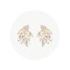 AB Rhinestone Stud Earrings for Women Small Dainty Crystal Cluster Drop Earrings Cute Costume Jewelry for Bridal Wedding Party Gift view 1
