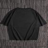 Men Japanese Letter & Car Print Tee (Color : Black, Size : Medium) view 2