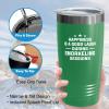 Hobby Tumbler 20oz Green -Snorkeling Sessions - Snorkeling Underwater Scuba Diver Scuba Diving Deep Diver Sea Enthusiast Snorkeler view 4