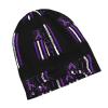 Alzheimer Awareness Ribbon American Flag Comfort Elegance Knitted Hat Black Daily for Men Women view 4