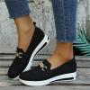 Ladmiple Sneakers For Women Black Walking Walking Shoes for Women Slip On Lightweight Sock Sneakers Non Slip Comfortable Casual Fashion Running Tennis Athletic Gym Shoes view 4