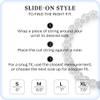 Lokai Silicone Beaded Bracelet for Men & Women, NFL Football Collection - Las Vegas Raiders, Small - Silicone Jewelry Fashion Bracelet Slides-On for Comfortable Fit view 4