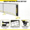 Losbenco Portable Pickleball Net with Wheels - 6-in-1 Adjustable Height Metal Frame Mesh, Standard Size 22FT, Pickleball, Tennis, Volleyball, Football Backyard Outdoor Game Net for Adults and Kids view 3