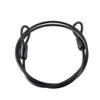 VekkEr Bike Lock,u Lock,Combination Bike Lock,Scooter Lock,Cable Steel Wire Rope 100cm/39'' for Outdoor Sports Bike Lock Bicycle Cycling Scooter Guard Security (Color : Black) view 1