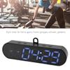 Asixxsix Portable Gym Timer, Interval Timer Count Down Up Clock Stopwatch 1000mAh USB Rechargeable Fitness Sports Interval Workout Timer Alarm Clock for Home Gym Fitness view 3