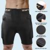 Cienfy 3D Hip Protective Padded Shorts EVA Tailbone Pad Impact Gear for Skiing Skating Snowboarding Skateboarding (Medium) view 4