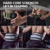 Weight Lifting Belt, Lifting Belts for Women Men,MANUEKLEAR Weightlifting Belt Quick Locking Back Support for Bodybuilding, Fitness, Powerlifting, Cross Training, Squats, Workout, Exercise (Misty Gray, S28-33inches) view 3