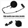 QANYEGN Dance Prop, Belly Dance Poi Streamer Throw Sphere Stage Props, Poi Chain Sphere Women for Dance Training Performance view 2