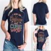 I Run On Caffeine and Cuss Words Shirt Sarcastic Coffee Shirt Coffee Lover #00343-94 view 2