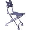 ZUMAHA Portable Fishing Chair for Slope Rock Shoal, Folding Camping Chair with Adjustable Back Legs and Liftable Legs Beach Chair view 1