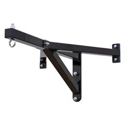 Heavy Punch Bag Wall Bracket Sandbag Shelf Boxing Bracket Suspension Frame Wall Hanger Wall-Mounted Home Fitness Equipment Training Accessories Hanger Rings Strong Bearing ( Color : Black , Size : 60X