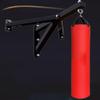 Heavy Punch Bag Wall Bracket Sandbag Shelf Boxing Bracket Suspension Frame Wall Hanger Wall-Mounted Home Fitness Equipment Training Accessories Hanger Rings Strong Bearing ( Color : Black , Size : 60X view 4