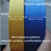 Nylon Webbing Strap 1.5 inch - Heavy Herringbone Webbing Tape for Bags, Cargo/Luggage Strapping, Outdoor Climbing, 10 Yard/lot view 2