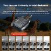 LKJYBG Night Vision Binoculars, R18 1080P Infrared, 5X Digital Zoom, 200m-300m Viewing Distance, Hunting, Camping, Surveillance view 3