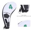 9Pcs Golfs Iron HeadCovers, PU Leather Waterproof Golfs Club Skull Cover, Sport Pattern Golfs Club HeadCovers Sets, Fits Most Clubs view 2