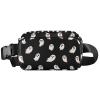 Boccsty Halloween Spooky Ghost Belt Bag for Women Men Monster Devil Fanny Pack Small Waist Pouch Crossbody Bags for Outdoor Hiking Running Travel view 1