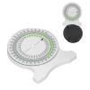 High Physical Bubble Inclinometer, Leak Therapy Inclinometer with 360 Rotating Dial, Digital Medical Inclinometer with Clear Font for Measuring Sites(Green) view 1